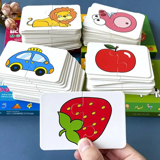 32 pcs Enlightenment Card Matching Puzzles